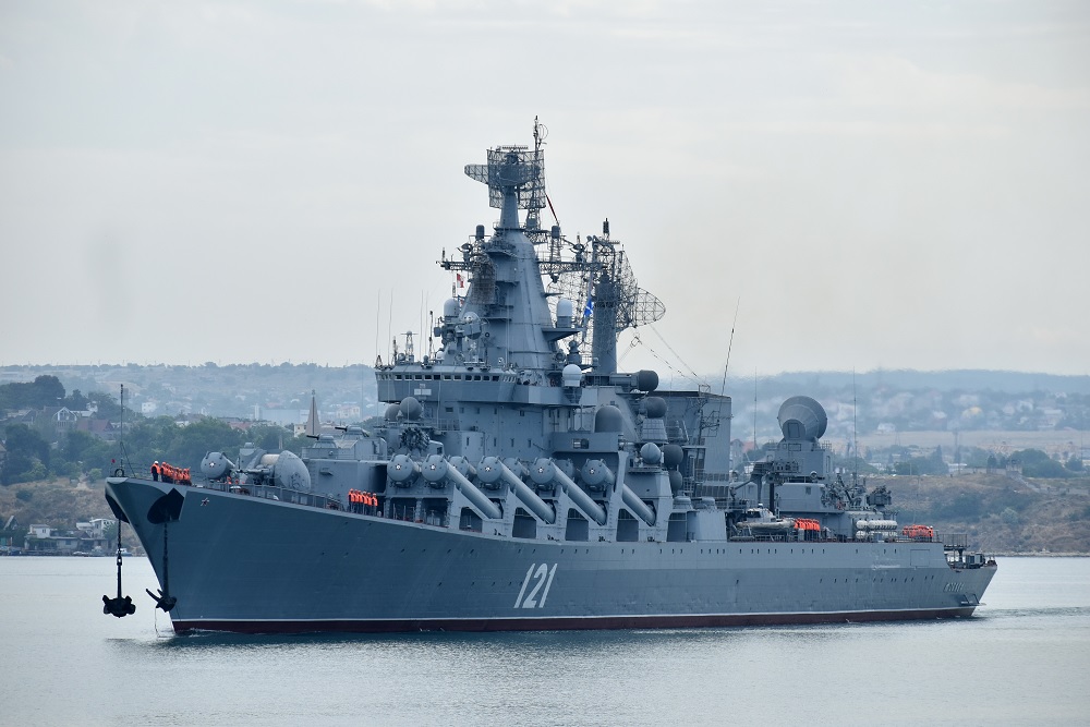 Chiến hạm mạnh nhất hạm đội Biển Đen Nga bốc cháy thiệt hại nặng nề