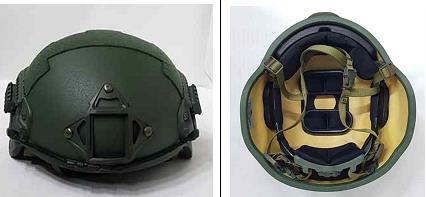 Quân đội Hàn Quốc phát triển mũ chống đạn có khả năng ngăn chặn đạn súng lục