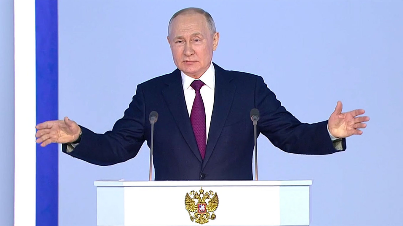 Putin đả kích phương Tây, thề tiếp tục chiến đấu trong Thông điệp liên bang