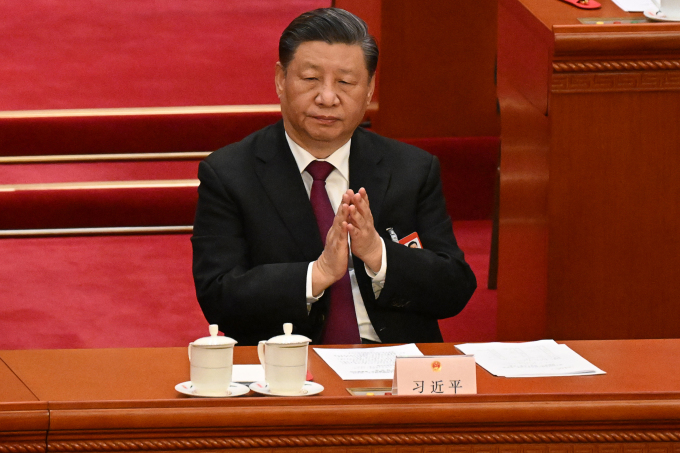 Tập Cận Bình tuyên thệ nhận chức chủ tịch nước Trung Quốc nhiệm kỳ thứ 3