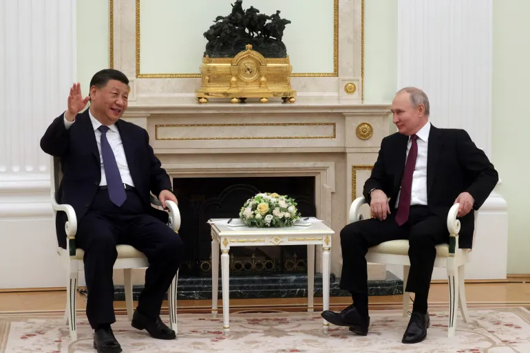 Ông Tập và Putin tuyên bố 'tình bạn không giới hạn' trong chuyến  của chủ tịch Trung Quốc tới Nga