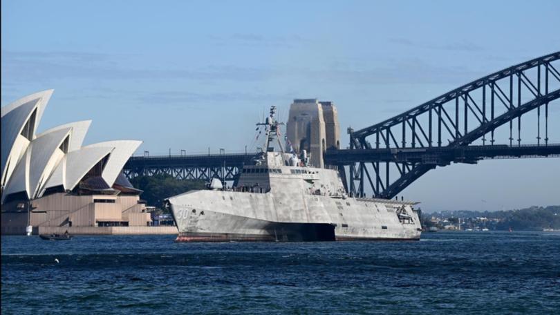 USS Canberra (LCS 30) Đến Sydney Trước Khi Vận Hành